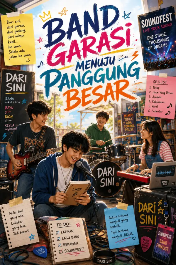 Band Garasi Menuju Panggung Besar