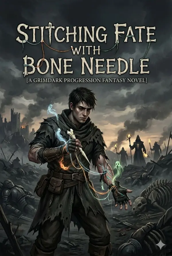 STITCHING FATE WITH BONE NEEDLE