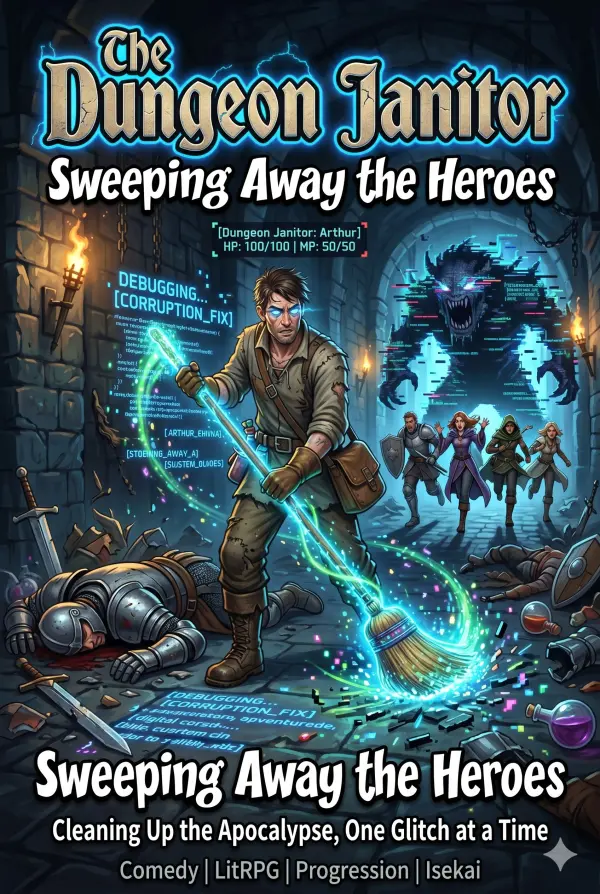 The Dungeon Janitor: Sweeping Away the Heroes (Cleaning Up the Apocalypse, One Glitch at a Time)